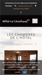 Mobile Screenshot of lechristiania-hotel.com